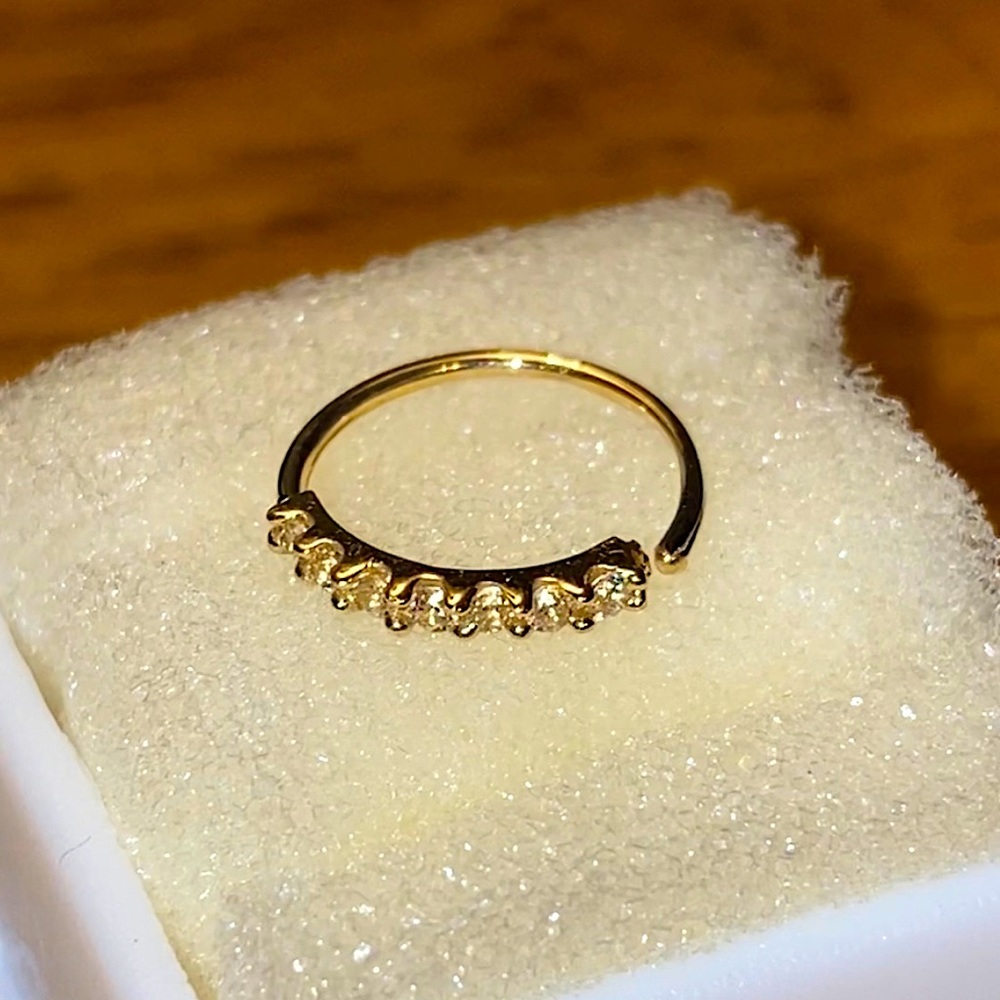 14K Gold Nose Ring